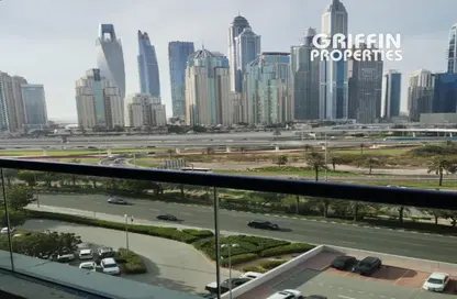 Apartment - 1 Bedroom - 2 Bathrooms for rent in Jumeirah Bay X1 - JLT Cluster X - Jumeirah Lake Towers - Dubai