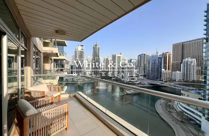 Apartment - 1 Bedroom - 2 Bathrooms for rent in Sanibel Tower - Park Island - Dubai Marina - Dubai