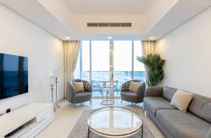 Apartment - 1 Bedroom - 2 Bathrooms for rent in Waves Tower - Business Bay - Dubai