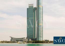 Office Space - 2 bathrooms for rent in Nation Towers - Corniche Road - Abu Dhabi