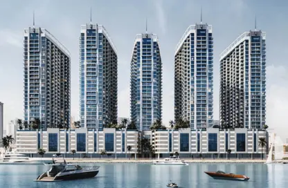 Apartment - 2 Bedrooms - 3 Bathrooms for sale in Ajman Creek Towers - Al Rashidiya 1 - Al Rashidiya - Ajman