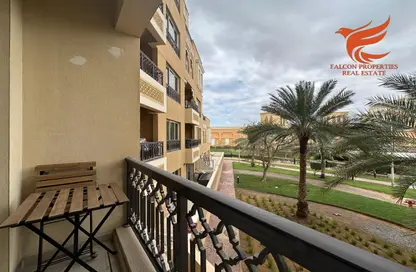 Balcony image for: Apartment - 1 Bathroom for rent in Yakout - Bab Al Bahar - Al Marjan Island - Ras Al Khaimah, Image 1