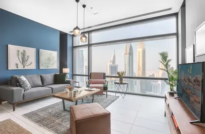 Apartment - 1 Bedroom - 2 Bathrooms for rent in Index Tower - DIFC - Dubai