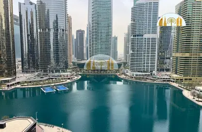 Apartment - Studio - 1 Bathroom for rent in Dubai Arch - JLT Cluster G - Jumeirah Lake Towers - Dubai