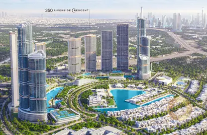 شقة - غرفة نوم - 1 حمام للبيع في ريفرسايد كريسنت 350 - شوبا هارتلاند الثانية - بو كدرة - دبي