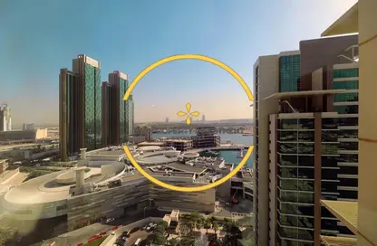 Apartment - 1 Bedroom - 2 Bathrooms for rent in Tala Tower - Marina Square - Al Reem Island - Abu Dhabi