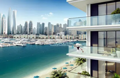 Apartment - 2 Bedrooms - 3 Bathrooms for sale in Beach Mansion - EMAAR Beachfront - Dubai Harbour - Dubai