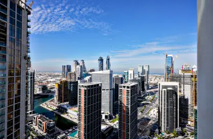 Apartment - 2 Bedrooms - 2 Bathrooms for rent in Peninsula Three - Peninsula - Business Bay - Dubai