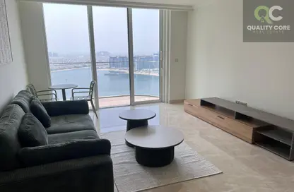 Apartment - 1 Bedroom - 1 Bathroom for rent in Palace Beach Residence - EMAAR Beachfront - Dubai Harbour - Dubai