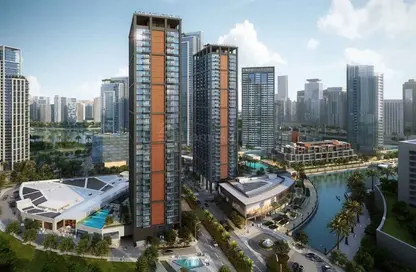 Apartment - Studio - 1 Bathroom for sale in Peninsula One - Peninsula - Business Bay - Dubai