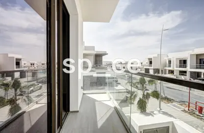 Balcony image for: Townhouse - 3 Bedrooms - 3 Bathrooms for sale in Redwoods - Yas Acres - Yas Island - Abu Dhabi, Image 1