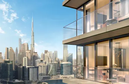 Apartment - 1 Bedroom - 2 Bathrooms for sale in Peninsula Four - Peninsula - Business Bay - Dubai