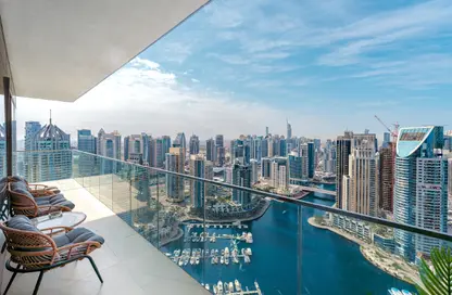Apartment - 3 Bedrooms - 4 Bathrooms for rent in Marina Gate - Dubai Marina - Dubai