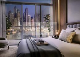 Room / Bedroom image for: Apartment - 1 bedroom - 1 bathroom for sale in Palace Beach Residence - EMAAR Beachfront - Dubai Harbour - Dubai, Image 1