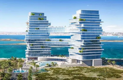 Water View image for: Apartment - 4 Bedrooms - 5 Bathrooms for sale in Oceano - Al Marjan Island - Ras Al Khaimah, Image 1