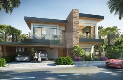 Townhouse - 4 Bedrooms - 5 Bathrooms for sale in Costa Brava 1 - Costa Brava at DAMAC Lagoons - Damac Lagoons - Dubai