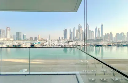 شقة - غرفة نوم - 2 حمامات للايجار في برج قصر الشاطئ 2 - إعمار بيتشفرونت - دبي هاربور - دبي