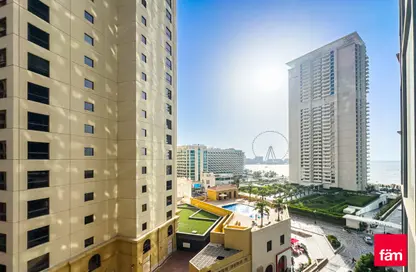 Apartment - 2 Bedrooms - 3 Bathrooms for rent in Al Fattan Marine Tower - Al Fattan Marine Towers - Jumeirah Beach Residence - Dubai