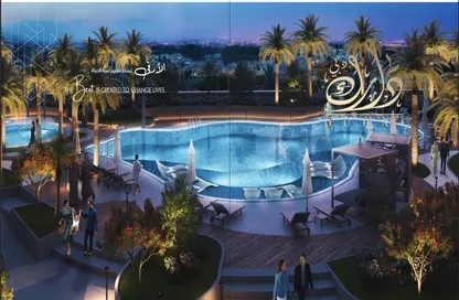 صورة لـ حوض سباحة شقة - 2 غرف نوم - 4 حمامات للبيع في جنات - وسط المدينة - مدينة دبي للإنتاج (اي ام بي زد) - دبي ، صورة رقم 1