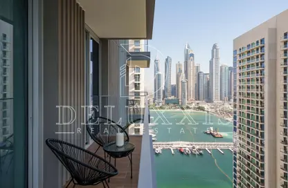 Apartment - 1 Bedroom - 1 Bathroom for rent in Beach Isle - EMAAR Beachfront - Dubai Harbour - Dubai