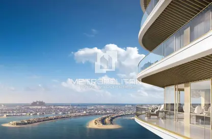 Water View image for: Apartment - 2 Bedrooms - 2 Bathrooms for sale in Grand Bleu Tower 1 - EMAAR Beachfront - Dubai Harbour - Dubai, Image 1