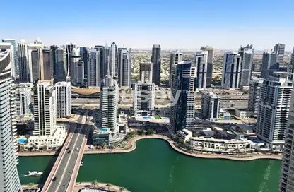 Outdoor Building image for: Apartment - 4 Bedrooms - 6 Bathrooms for rent in Barcelo Residences - Dubai Marina - Dubai, Image 1