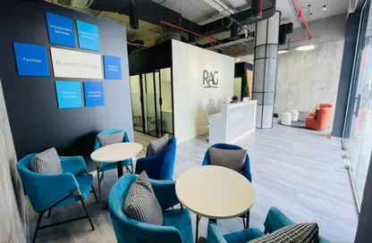 Living / Dining Room image for: Business Centre - Studio - 3 Bathrooms for rent in Al Qusais 2 - Al Qusais Residential Area - Al Qusais - Dubai, Image 1