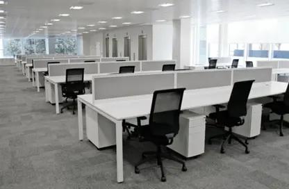 Office Space - Studio - 1 Bathroom for rent in Tower A1 - Ajman Pearl Towers - Ajman Downtown - Ajman
