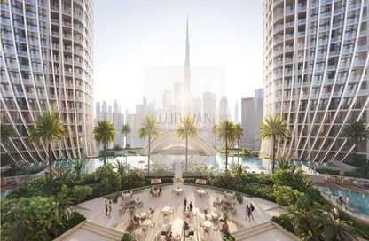شقة - غرفة نوم - 2 حمامات للبيع في بن غاطي سكاي رايز - الخليج التجاري - دبي