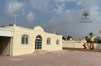 Outdoor House image for: Villa - 4 Bedrooms - 6 Bathrooms for rent in Al Garayen - Sharjah, Image 1