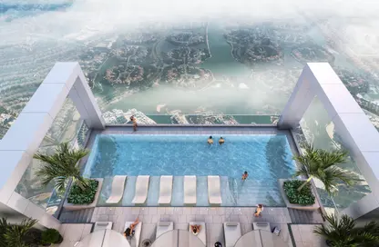 صورة لـ حوض سباحة شقة - 2 غرف نوم - 3 حمامات للبيع في شوبا فيردي - أبراج بحيرة الجميرا - دبي ، صورة رقم 1