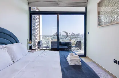 Apartment - 1 Bedroom - 2 Bathrooms for rent in Binghatti Emerald - Jumeirah Village Circle - Dubai
