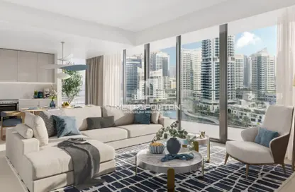 Apartment - 1 Bedroom - 2 Bathrooms for sale in Marina Shores - Dubai Marina - Dubai