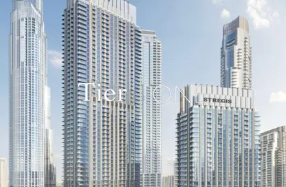 Apartment - 1 Bedroom - 1 Bathroom for sale in St Regis The Residences - Burj Khalifa Area - Downtown Dubai - Dubai