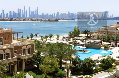 النزل و الشقق الفندقية - غرفة نوم - 2 حمامات للايجار في ويندهام ريزيدنس - النخلة - نخلة جميرا - دبي