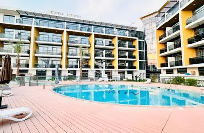Apartment - Studio - 1 Bathroom for rent in Crystal Residence - Jumeirah Village Circle - Dubai