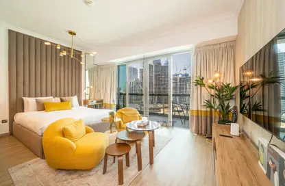 Apartment - Studio - 1 Bathroom for rent in 8 Boulevard Walk - Mohammad Bin Rashid Boulevard - Downtown Dubai - Dubai
