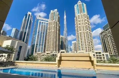 شقة - 2 غرف نوم - 2 حمامات للايجار في كلارين 2 - أبراج كلارين - وسط مدينة دبي - دبي