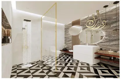 صورة لـ حمام شقة - غرفة نوم - 2 حمامات للبيع في جيمز من دانوب - الفرجان - دبي ، صورة رقم 1