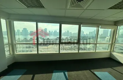 Office Space - Studio - 2 Bathrooms for rent in Al Majaz 1 - Al Majaz - Sharjah