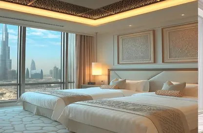 Apartment - 1 Bedroom - 2 Bathrooms for sale in Tiger Sky Tower - Business Bay - Dubai