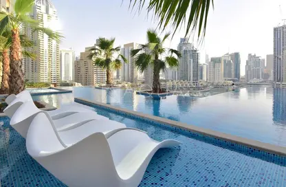 Apartment - 1 Bedroom - 2 Bathrooms for rent in Marina Gate 2 - Marina Gate - Dubai Marina - Dubai