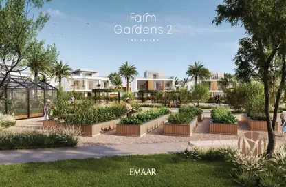 Garden image for: Villa - 4 Bedrooms - 5 Bathrooms for sale in Farm Gardens - The Valley - Dubai, Image 1