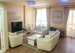 Living Room image for: Apartment - 2 bedrooms - 3 bathrooms for rent in Murjan 1 - Murjan - Jumeirah Beach Residence - Dubai, Image 1