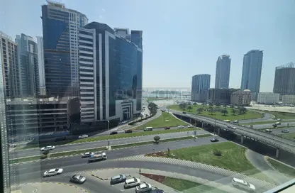 Office Space - Studio - 1 Bathroom for rent in Al Ghanem Business Center - Al Majaz 3 - Al Majaz - Sharjah