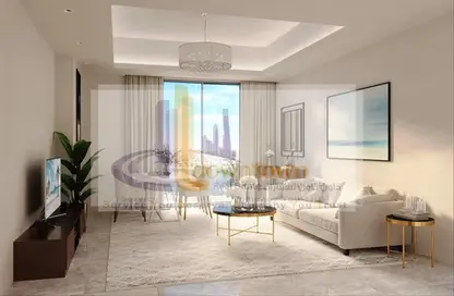 Apartment - 2 Bedrooms - 3 Bathrooms for sale in Ajman One - Phase 2 - Ajman Downtown - Ajman
