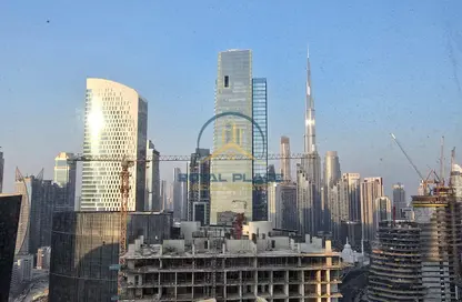 مكتب - استوديو - 2 حمامات للايجار في برج بارك لين - الخليج التجاري - دبي