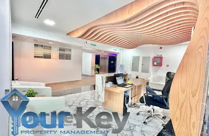 Office Space - Studio - 1 Bathroom for rent in The Binary Tower - Business Bay - Dubai