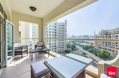 Apartment - 2 Bedrooms - 3 Bathrooms for rent in Al Sarrood - Shoreline Apartments - Palm Jumeirah - Dubai