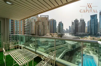 Balcony image for: Apartment - 2 Bedrooms - 2 Bathrooms for sale in Murjan Tower - Emaar 6 Towers - Dubai Marina - Dubai, Image 1